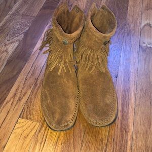 Moccasin booties